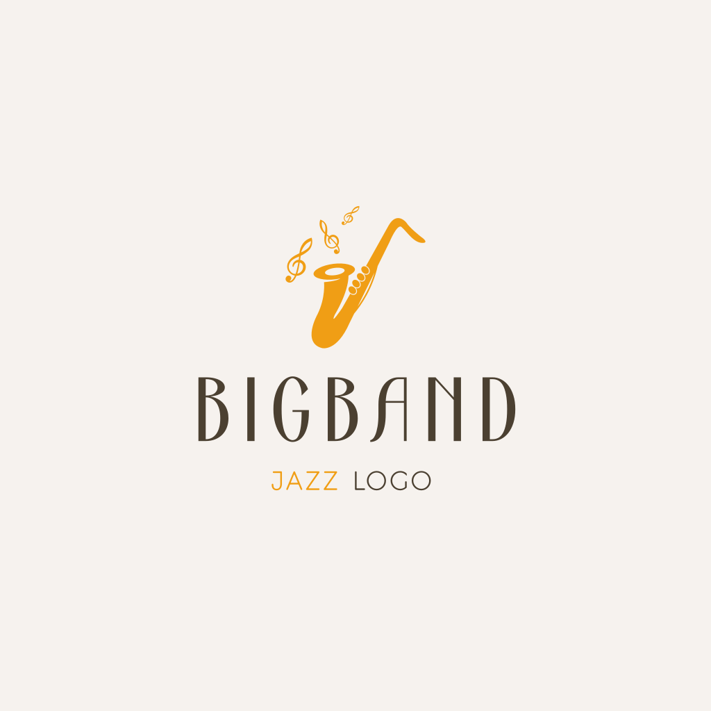 Saxophone Jazz logo Saxophone Jazz logo