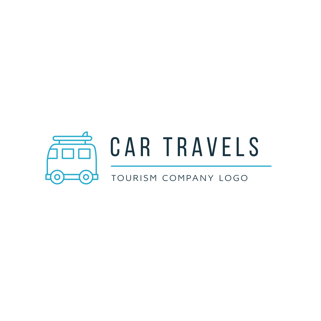 Blue Bus Travel logo - Turbologo Logo Maker