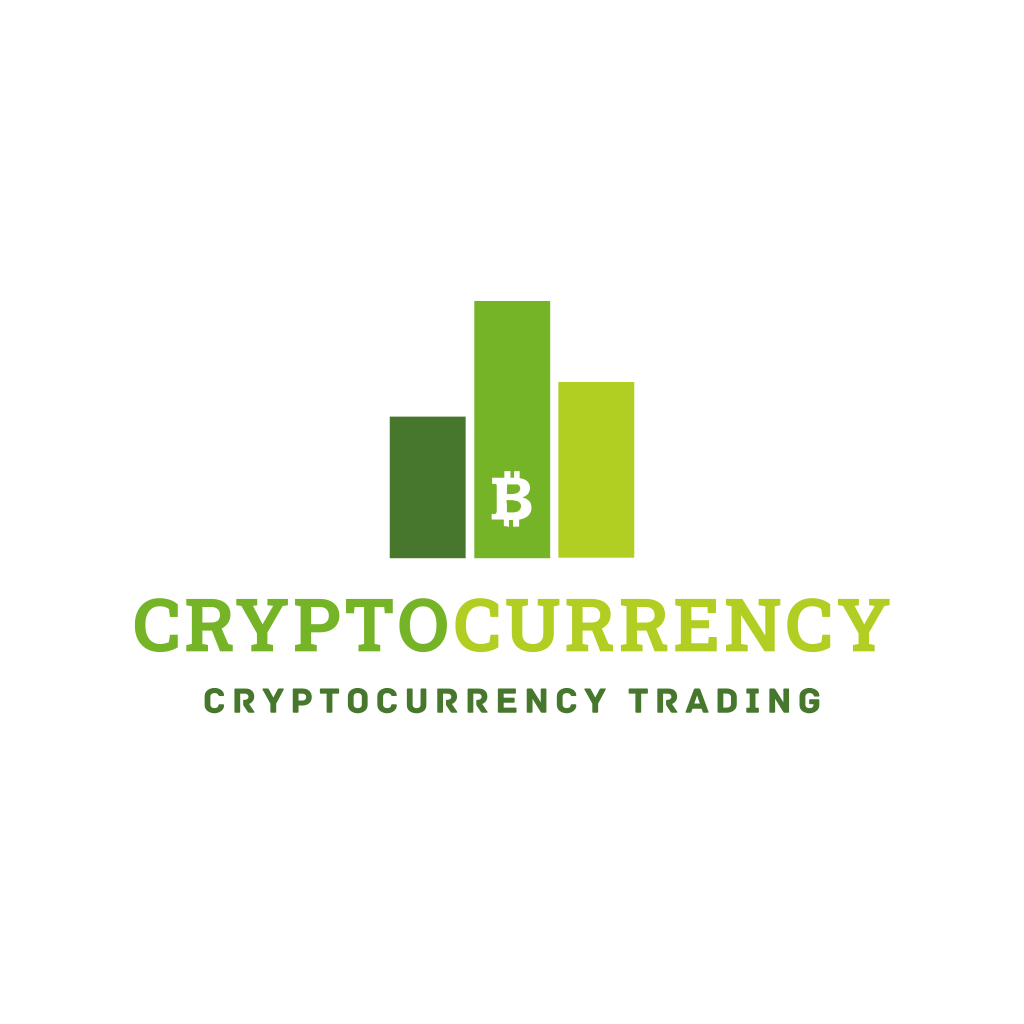 Yeşil Grafik Bitcoin Logosu