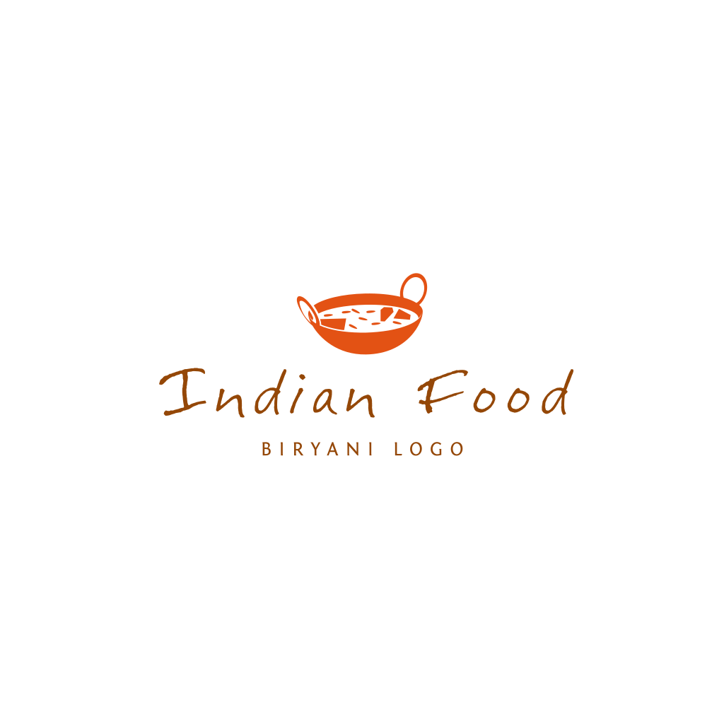 Logo Di Cibo Indiano