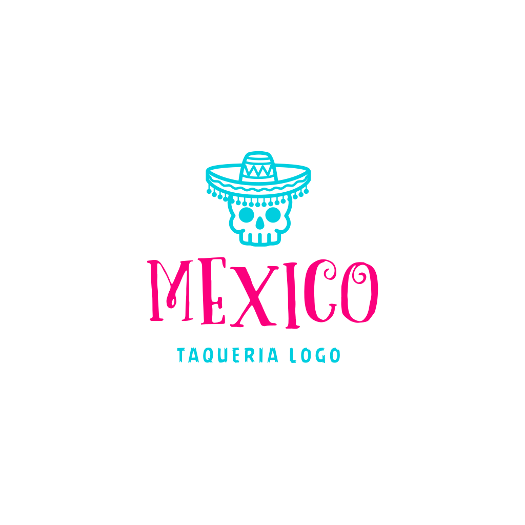 Logotipo Mexicano Do Crânio