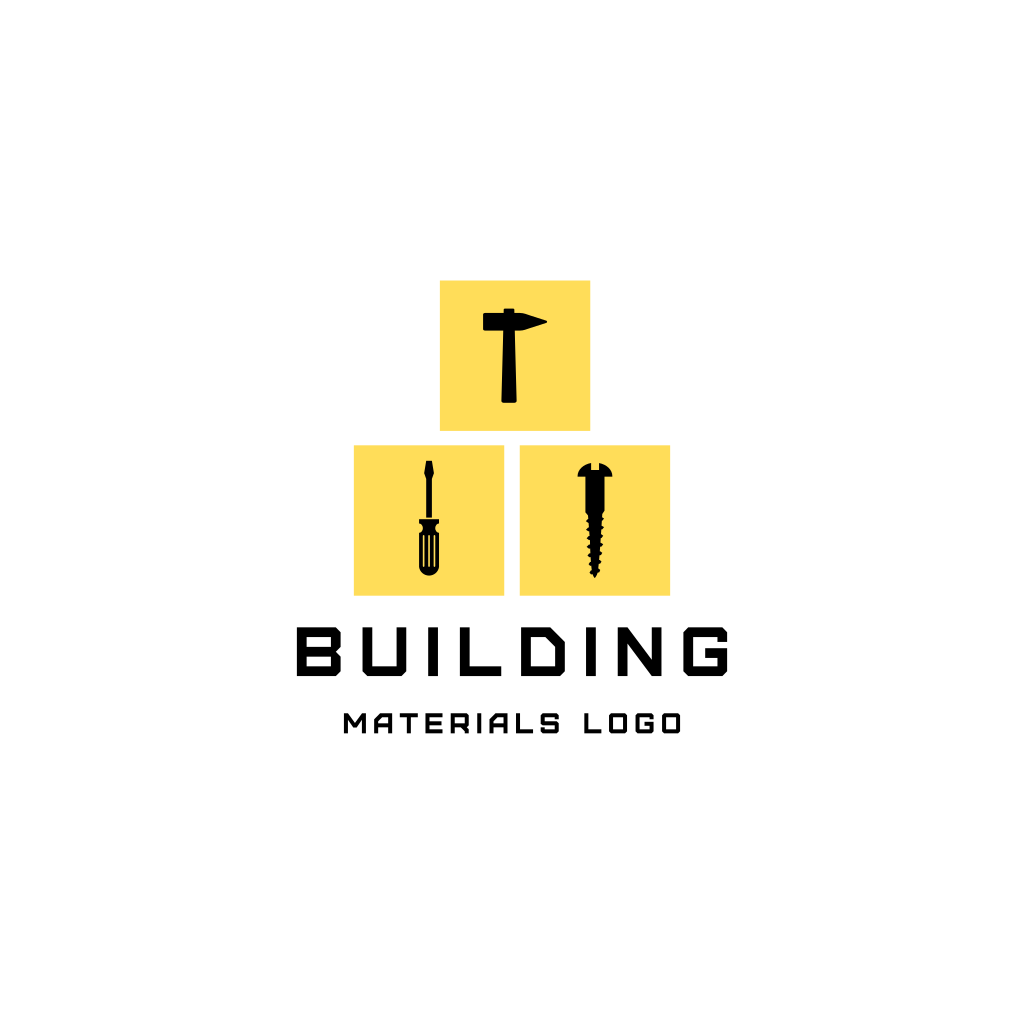 Logo Des Outils De Construction