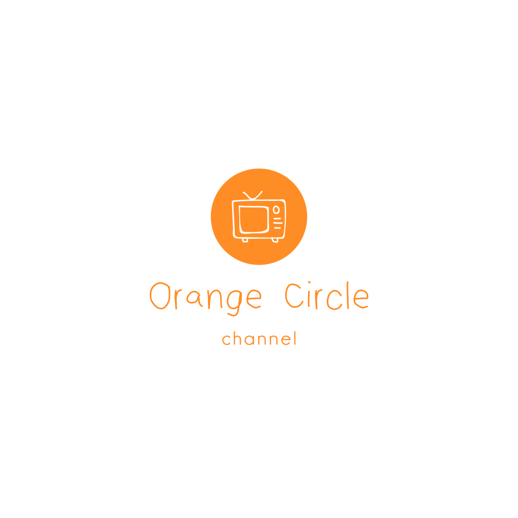 Оранжевый Телевизор Логотип