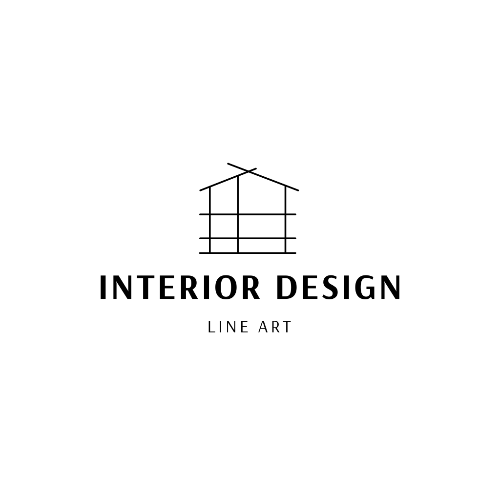 House Line Art logo House Line Art logo