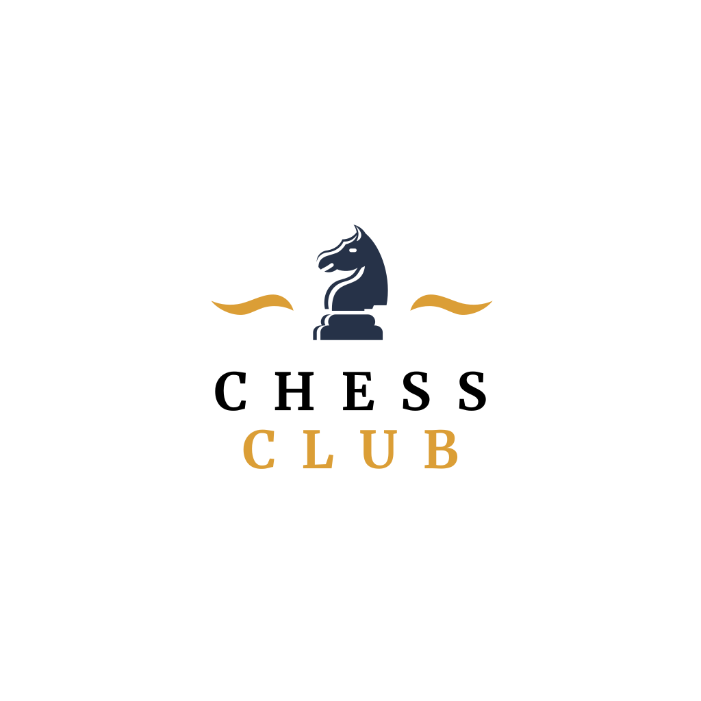 Logo De Cheval D'échecs