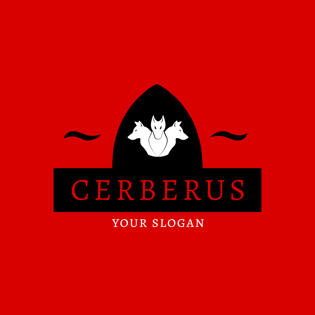 Cerberus Красный Логотип
