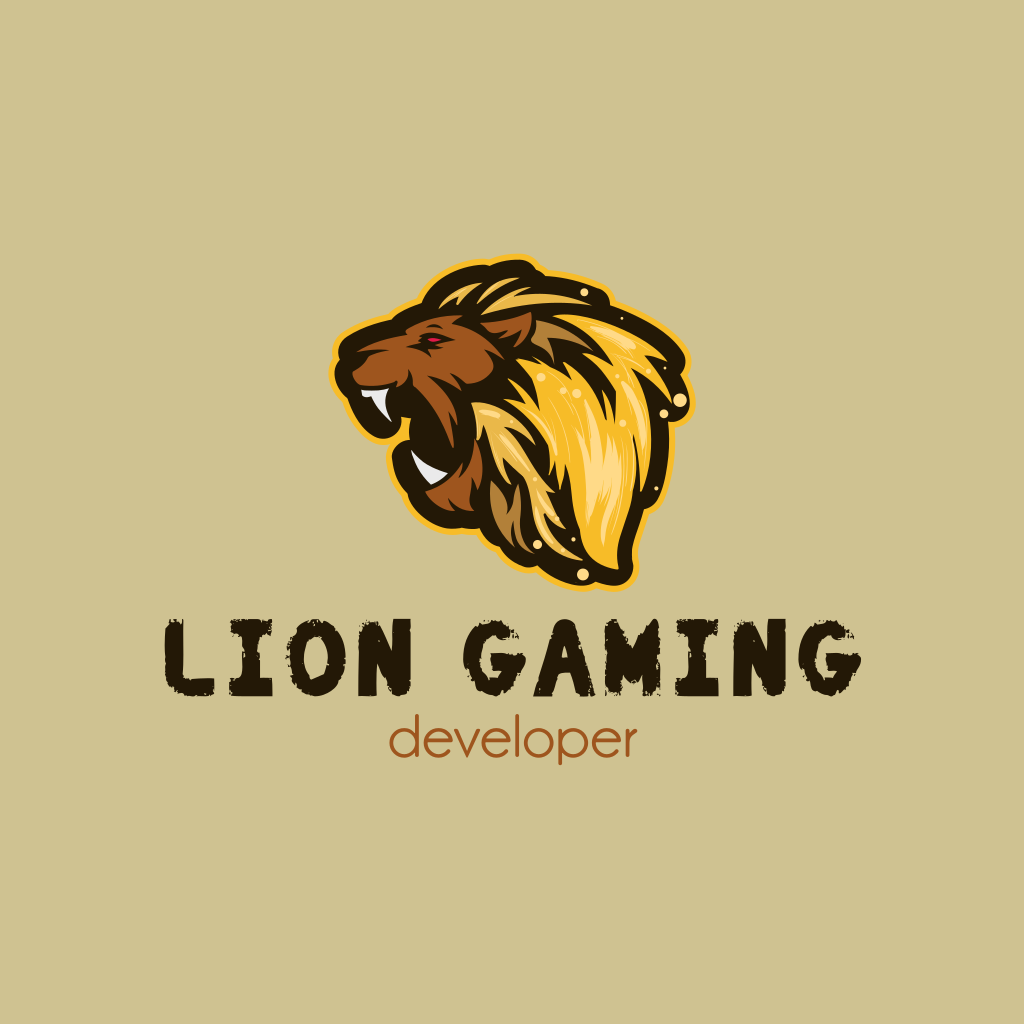 Logotipo Do Brown Lion Gaming