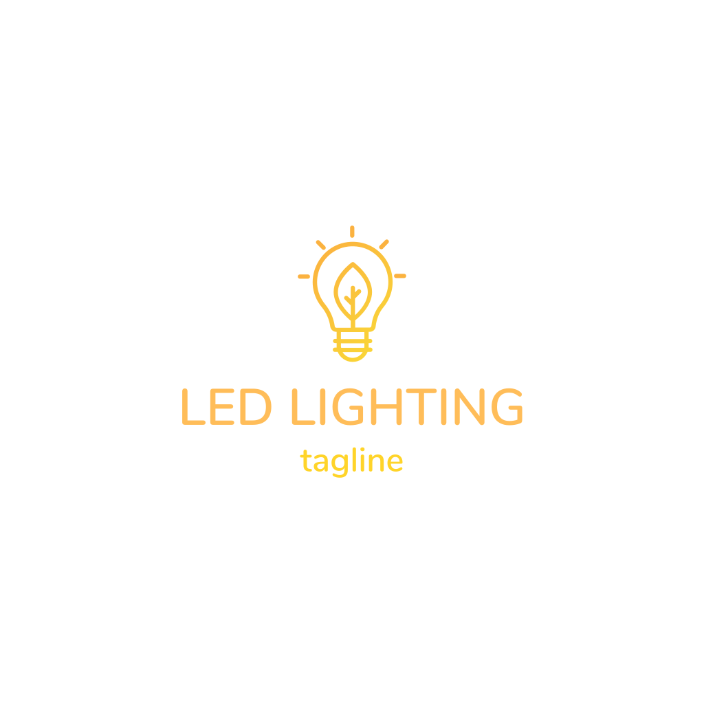 Light Bulb LED logo Light Bulb LED logo