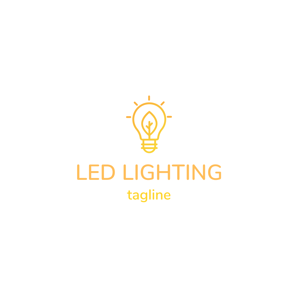 Лампочка Led Логотип