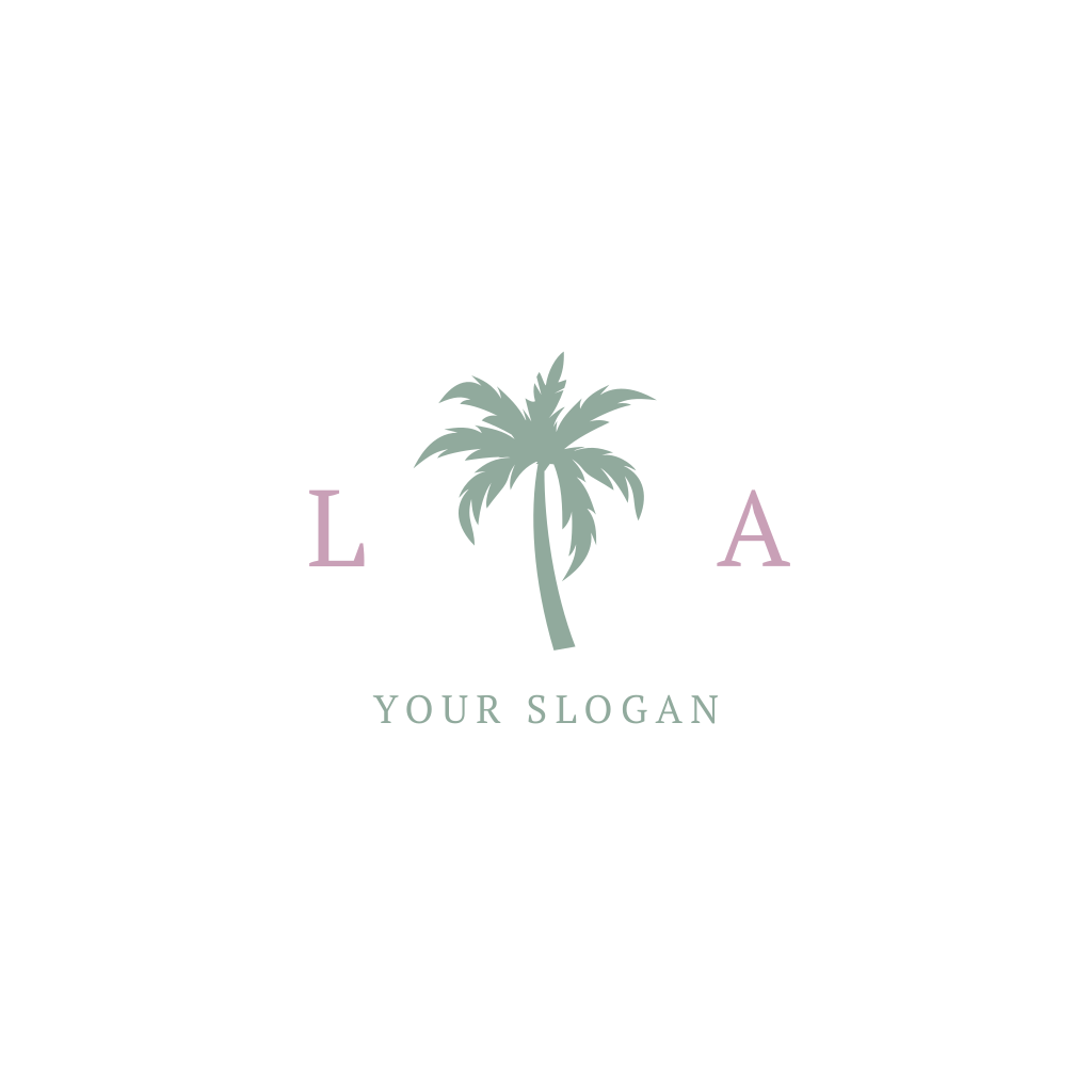 Download Monogram La Palm Logo Turbologo Logo Maker