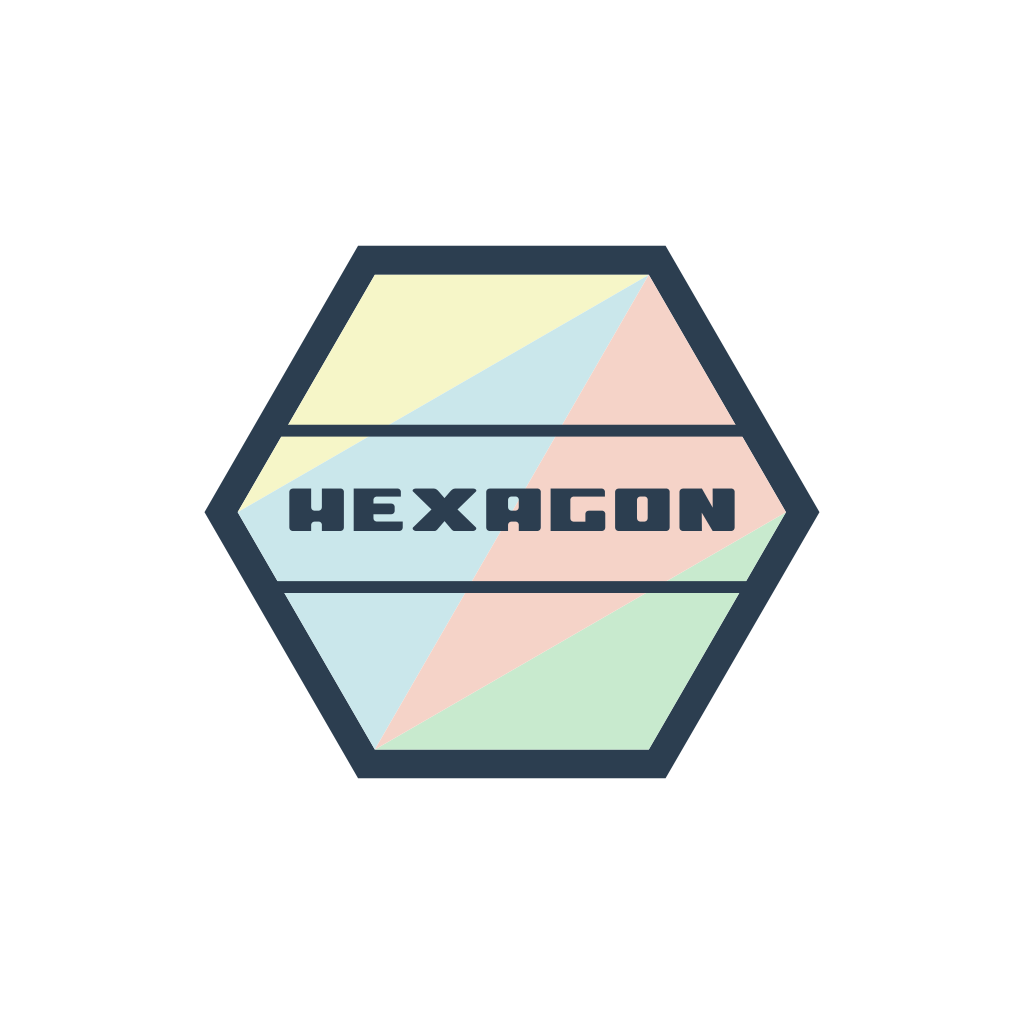 Logotipo Abstrato Hexágono