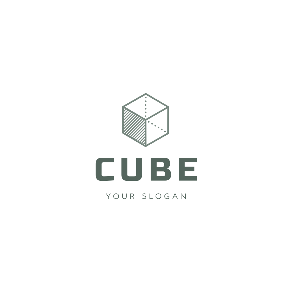Cube Minimalistic logo Cube Minimalistic logo