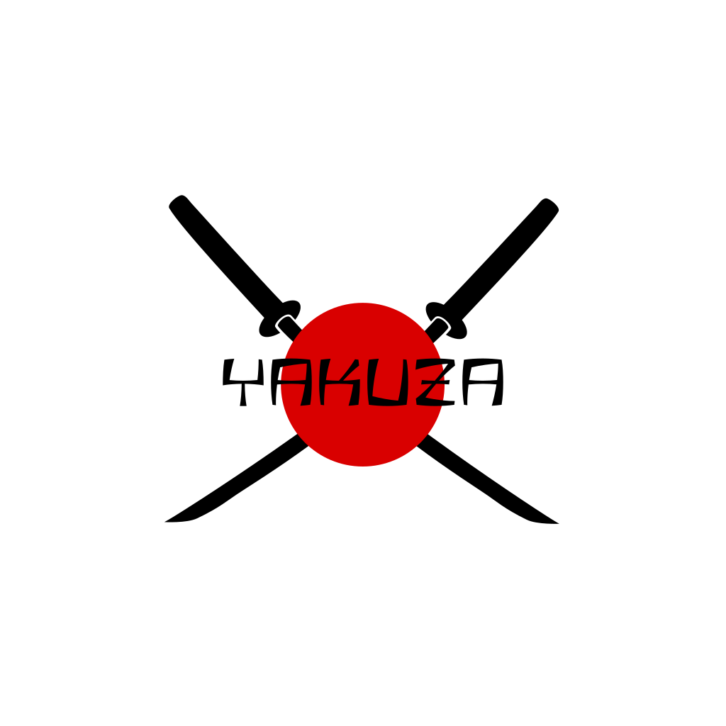 Logotipo Da Espada Yakuza