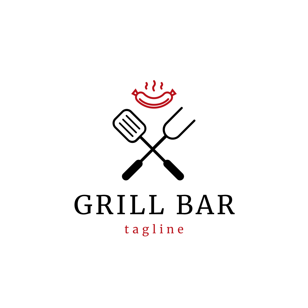 Fried Sausage Grill logo Fried Sausage Grill logo