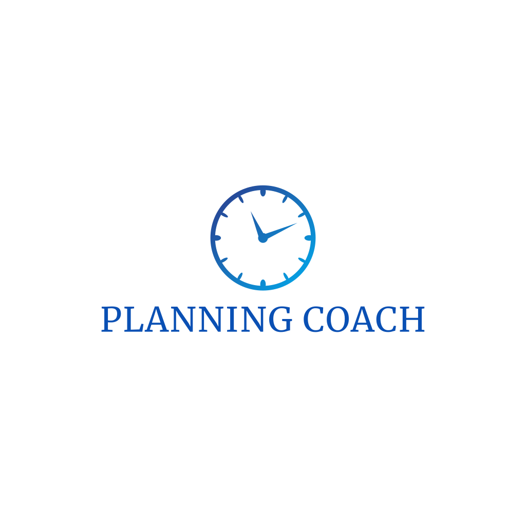 Logotipo De Planificación Del Reloj