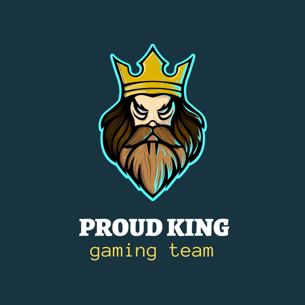 Король Игровой Логотип