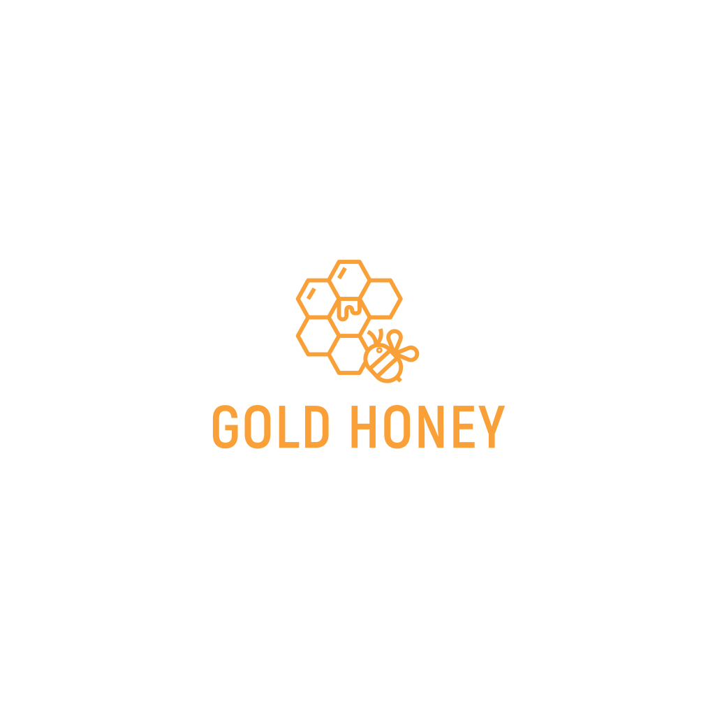 Honeycomb & Bee logo