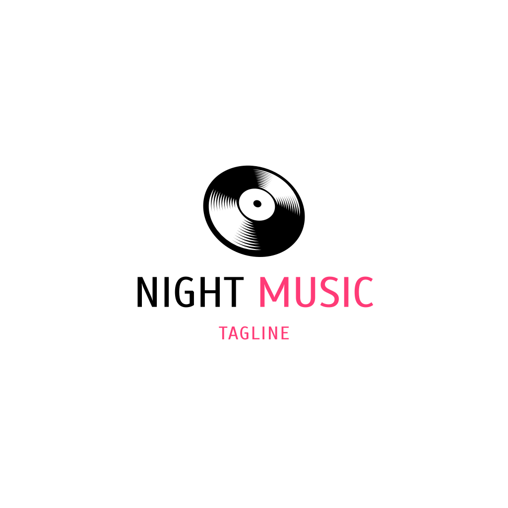 Vinyl Record logo Vinyl Record logo