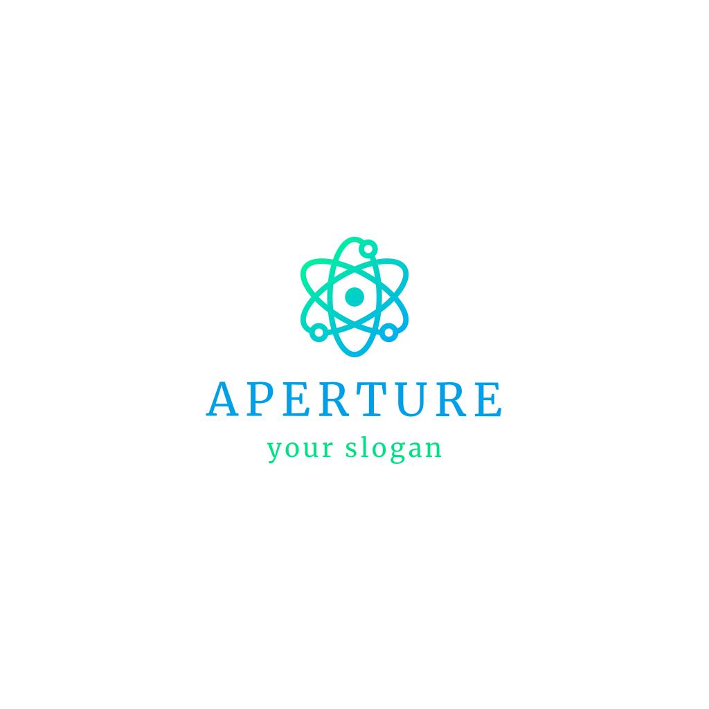 Molecule and Atoms logo Molecule and Atoms logo