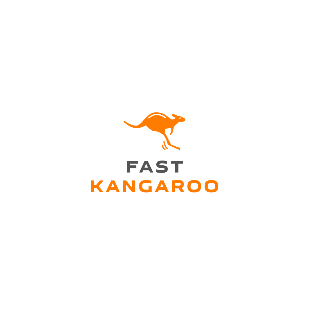 Оранжевый Кенгуру Логотип