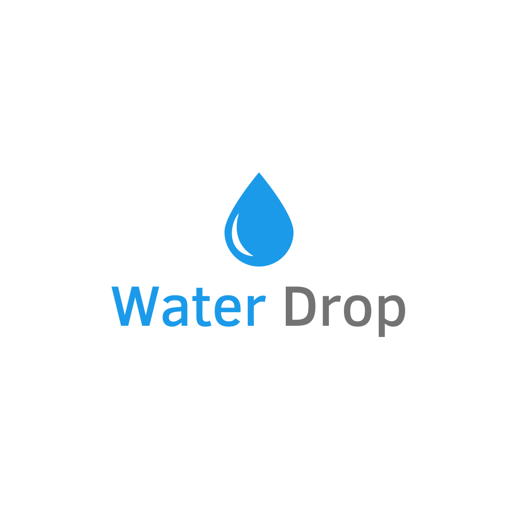 Water Drop logo Water Drop logo