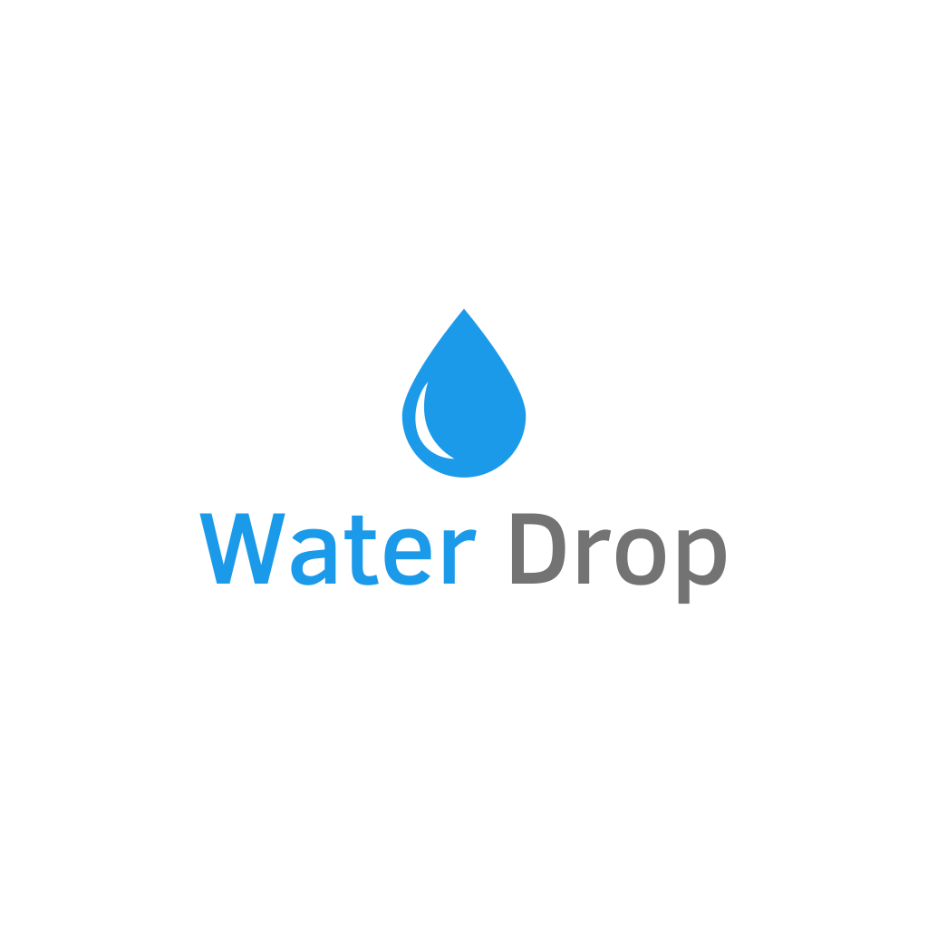 Logo De Gota De Agua