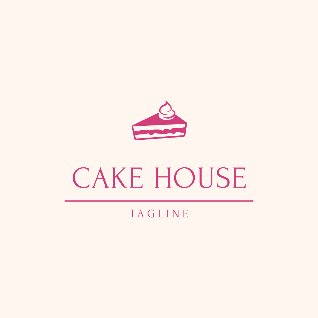 Download Pink Cake Logo Turbologo Logo Maker