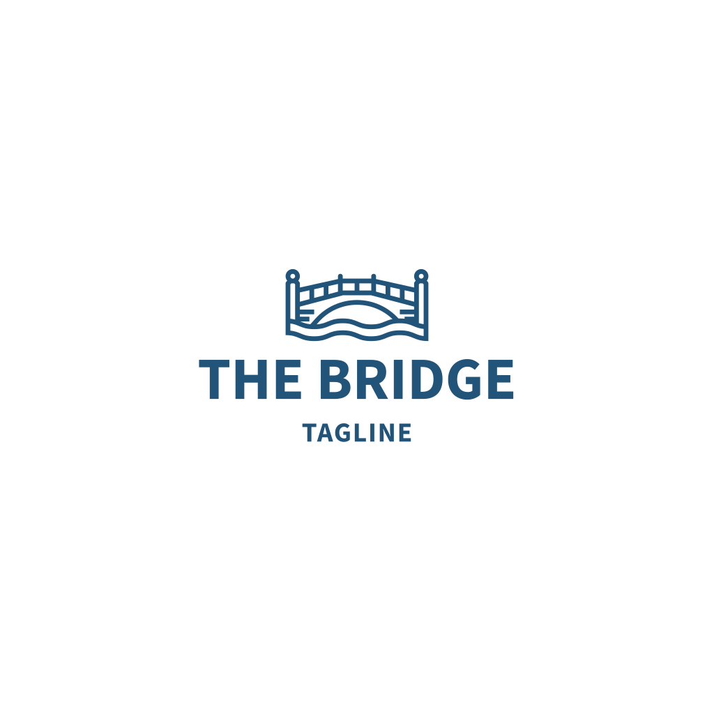 Мост Иллюстрация Логотип