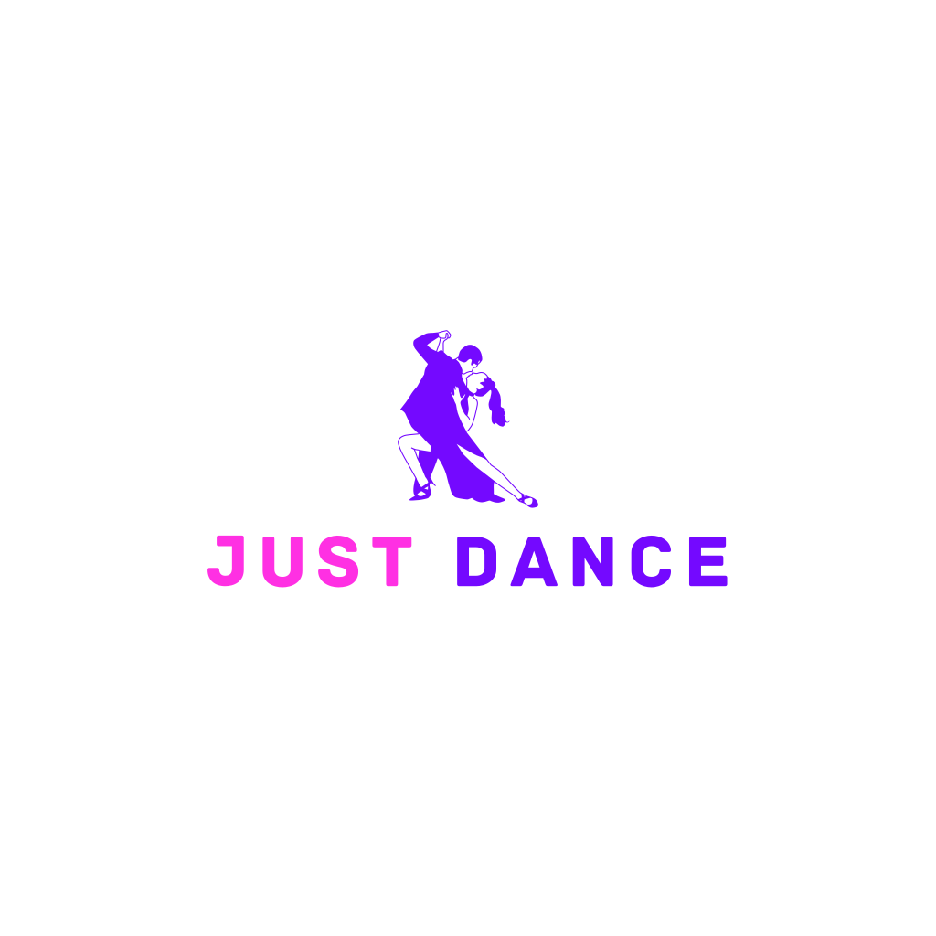Logotipo Do Casal De Dança