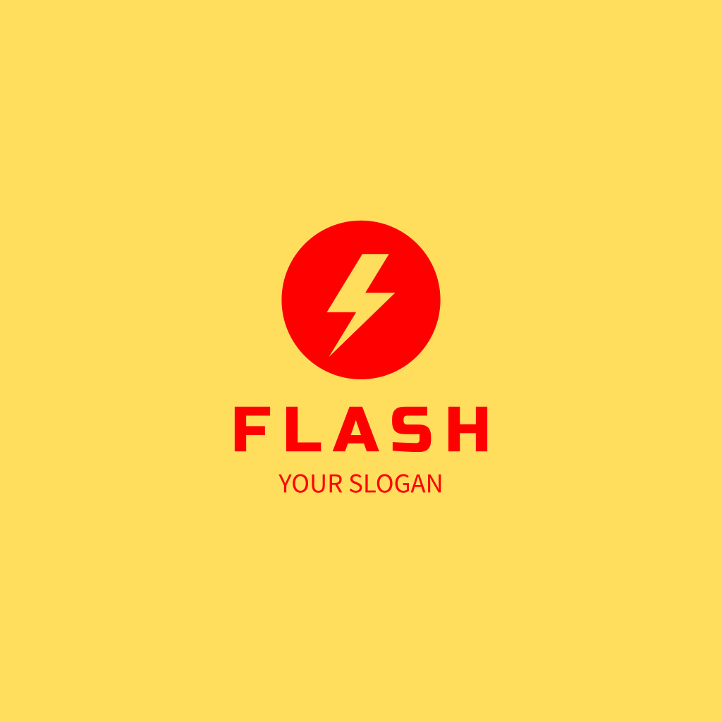 Flash Symbol logo Flash Symbol logo