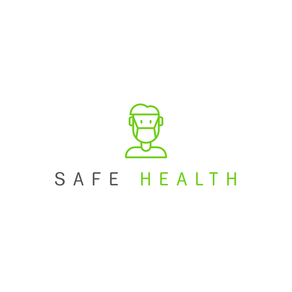 Face with Medical Mask logo Face with Medical Mask logo