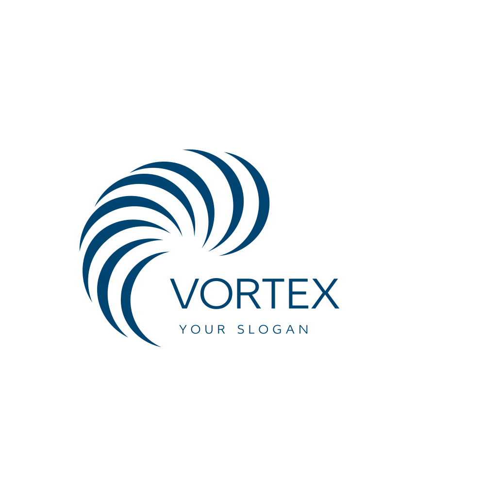 Logotipo Genérico De Vórtice