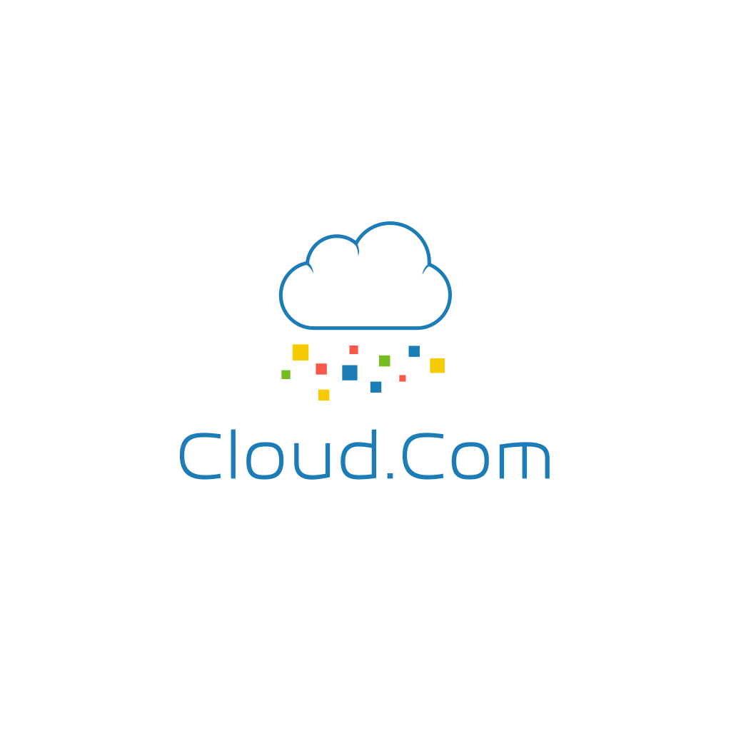 Logotipo Da Nuvem Azul