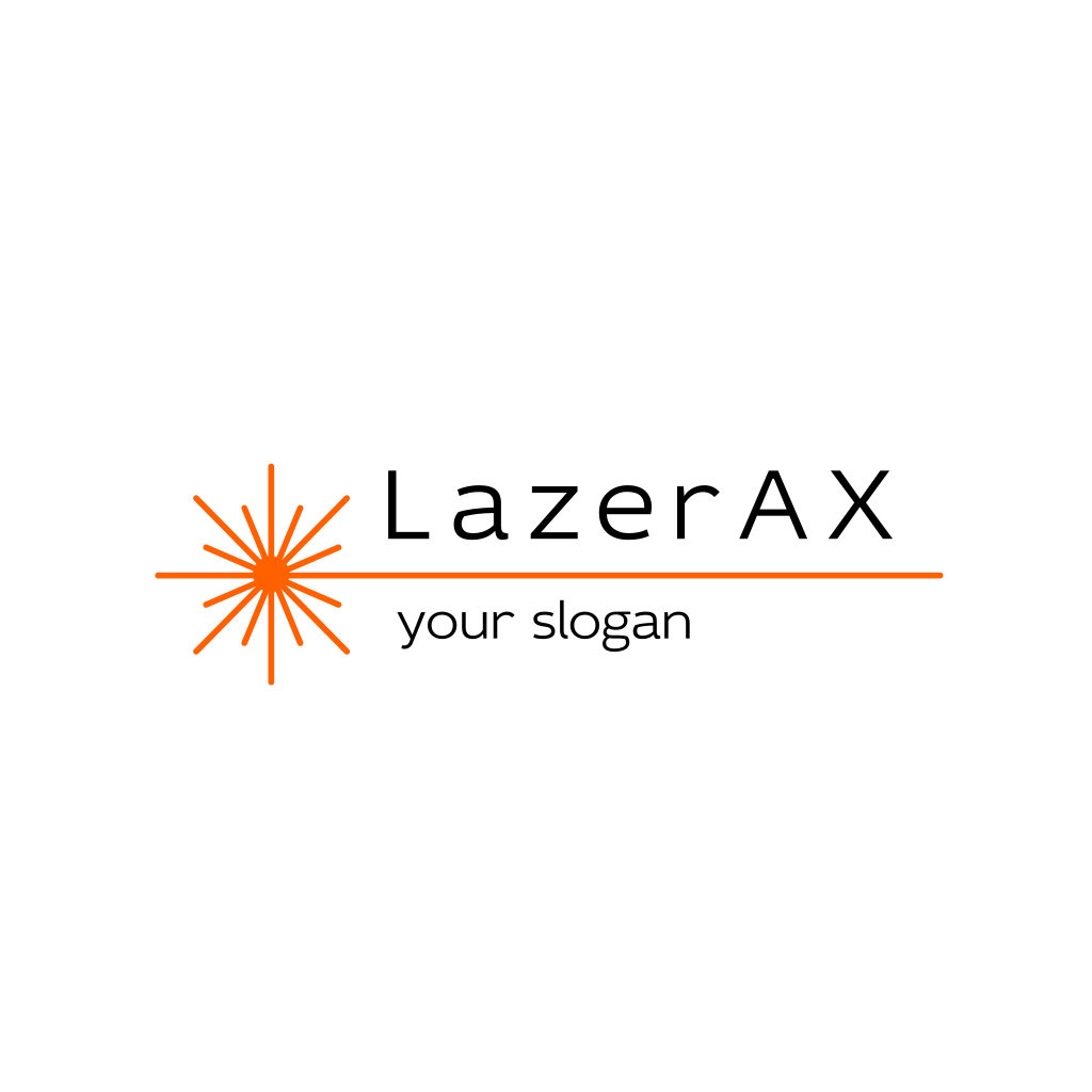 Оранжевый Лазерный Логотип