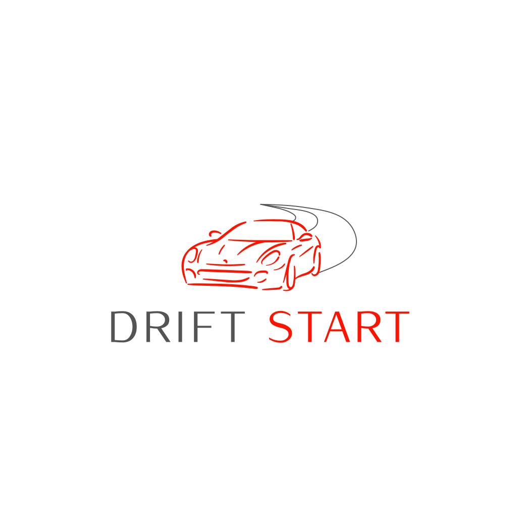 Спортивный Автомобиль Дрифт Логотип