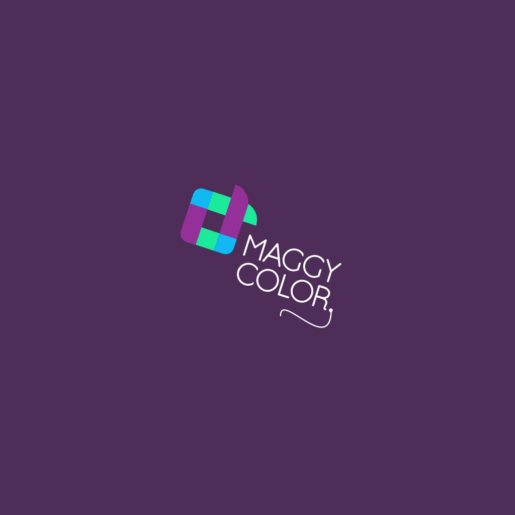 Colored Abstract Square logo Colored Abstract Square logo