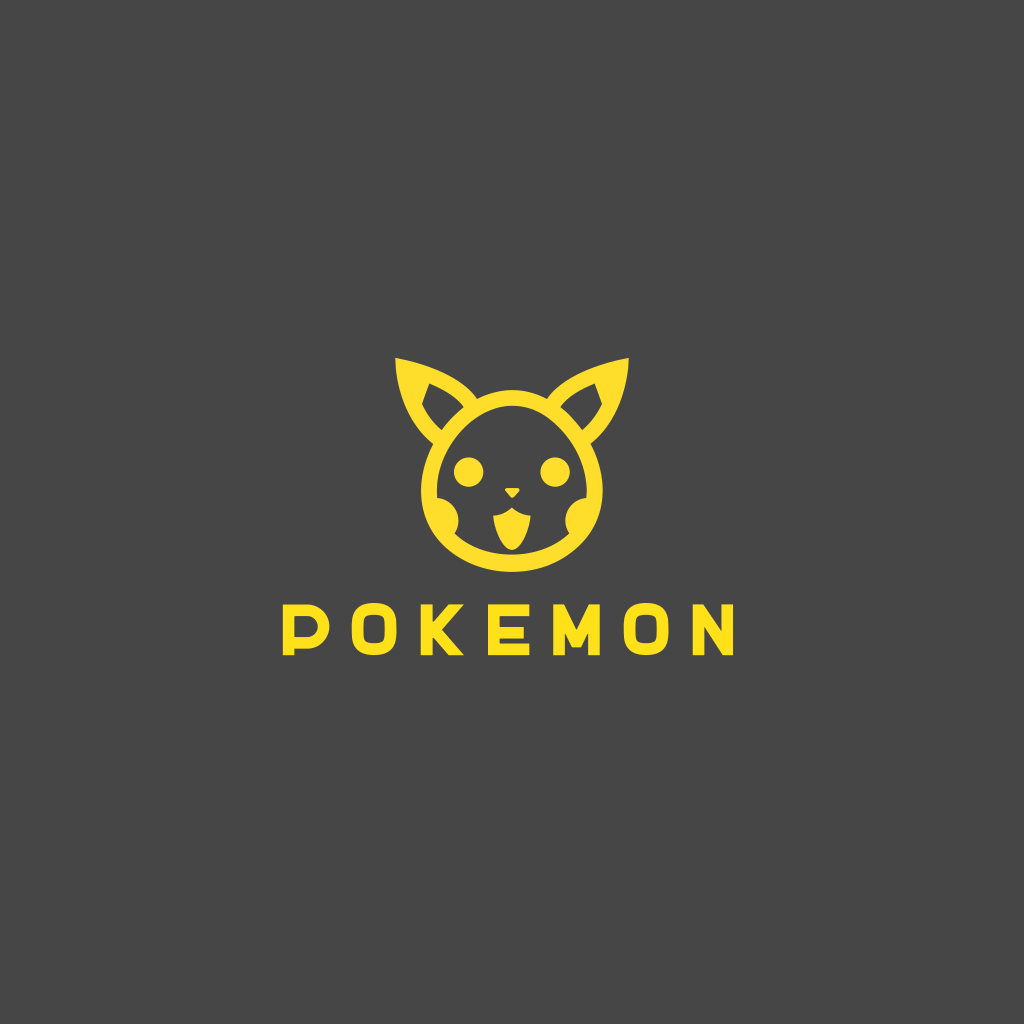 Yellow Pokemon logo