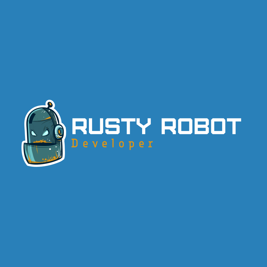 Logotipo De Robot De Hierro