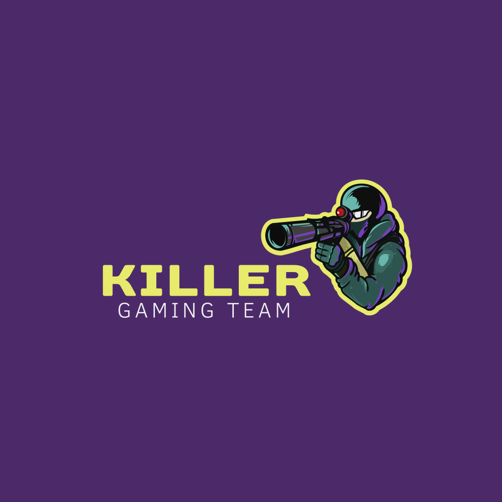 Killer Con Logo Fucile