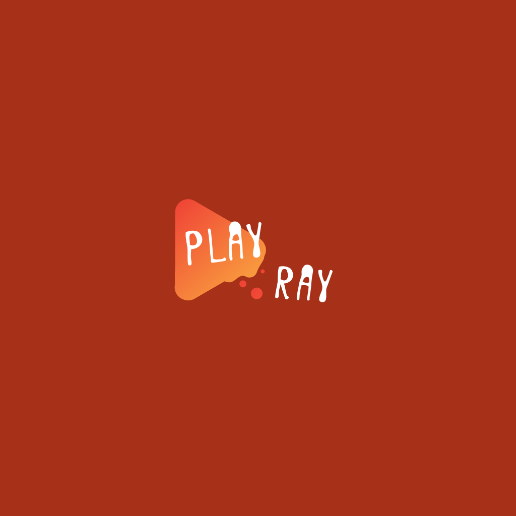 Orange Play Icon logo