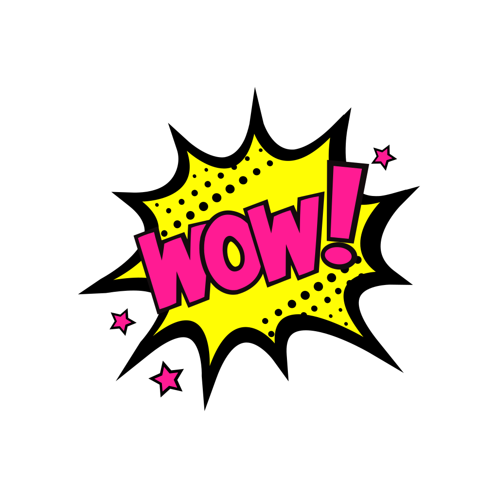 Wow! Pop Art logo Wow! Pop Art logo