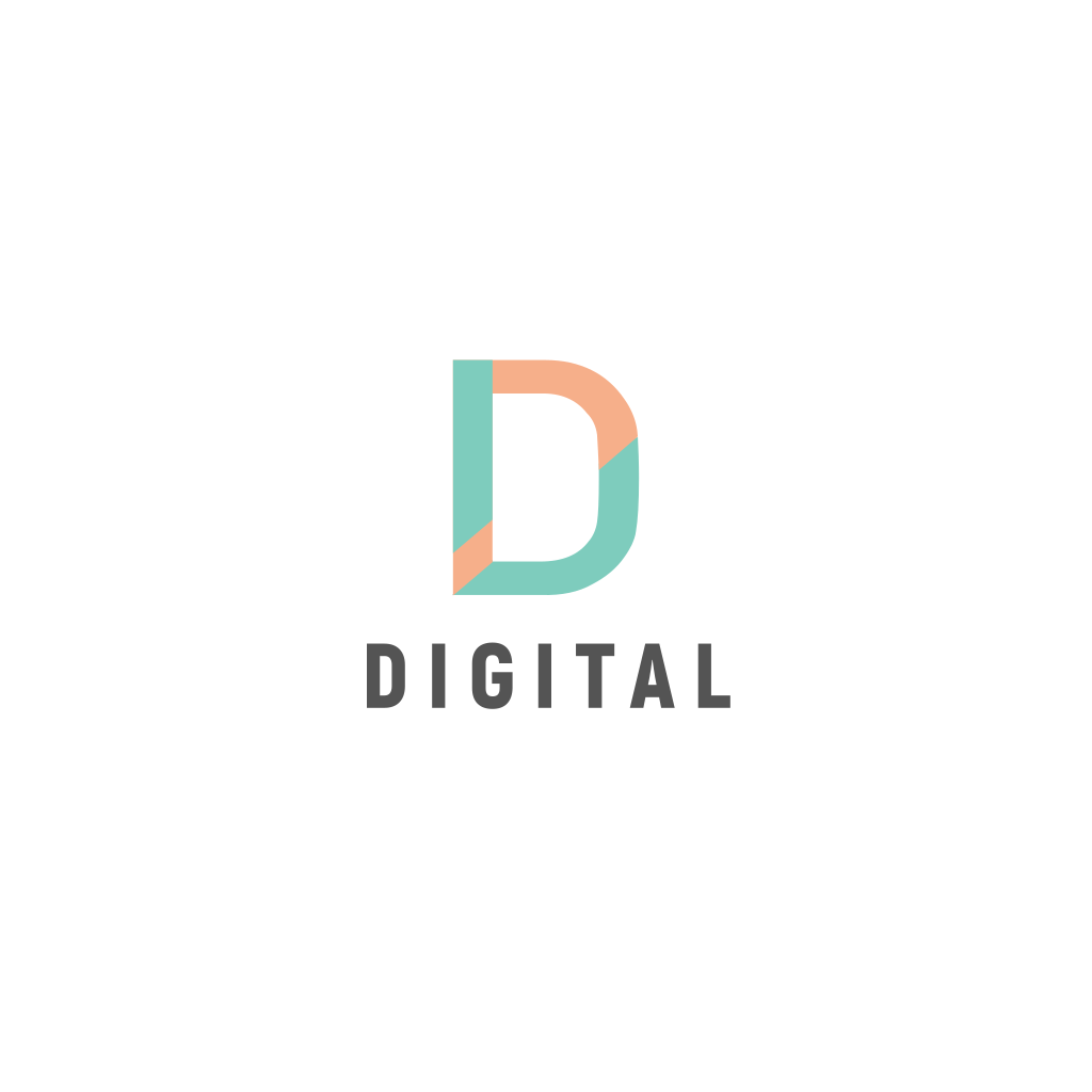 Colorful Letter D logo Colorful Letter D logo