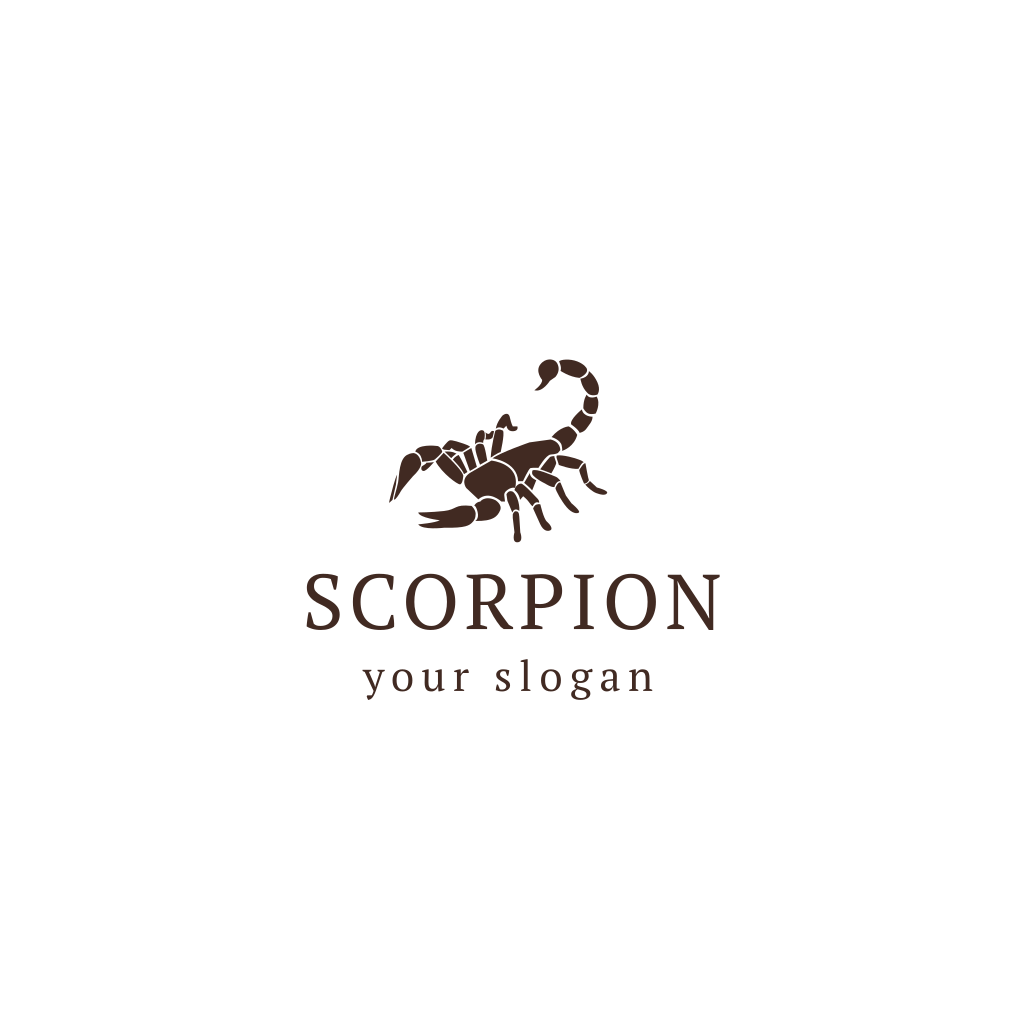 Logotipo Do Escorpião Negro