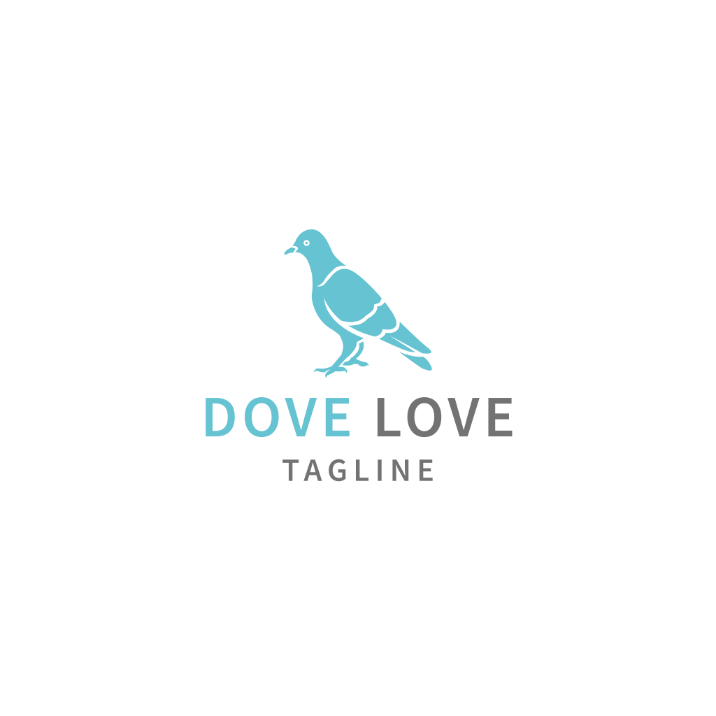 Mavi Güvercin Logosu