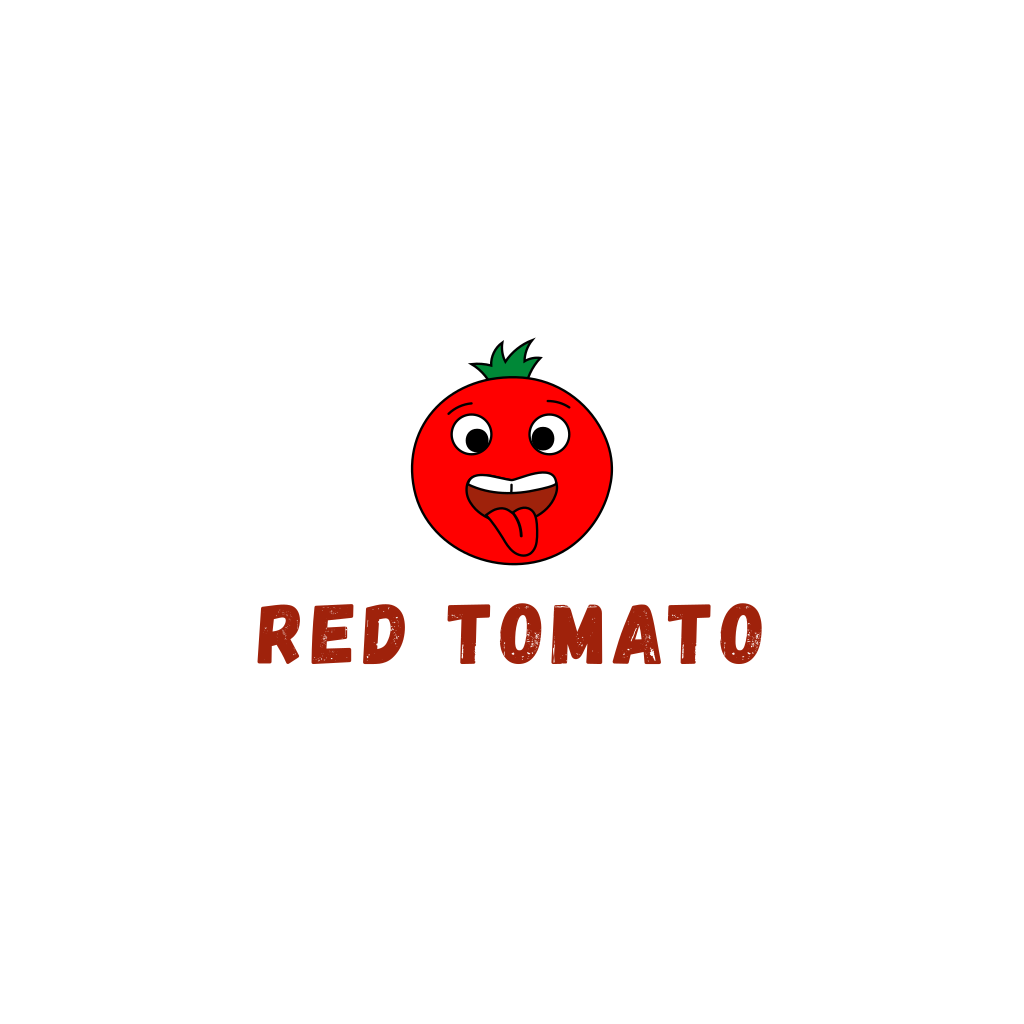Crazy Tomato Character logo Crazy Tomato Character logo