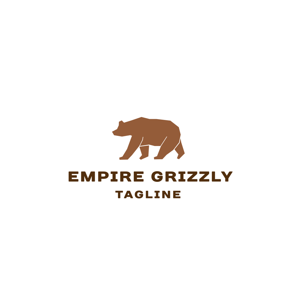 Brown Grizzly logo Brown Grizzly logo
