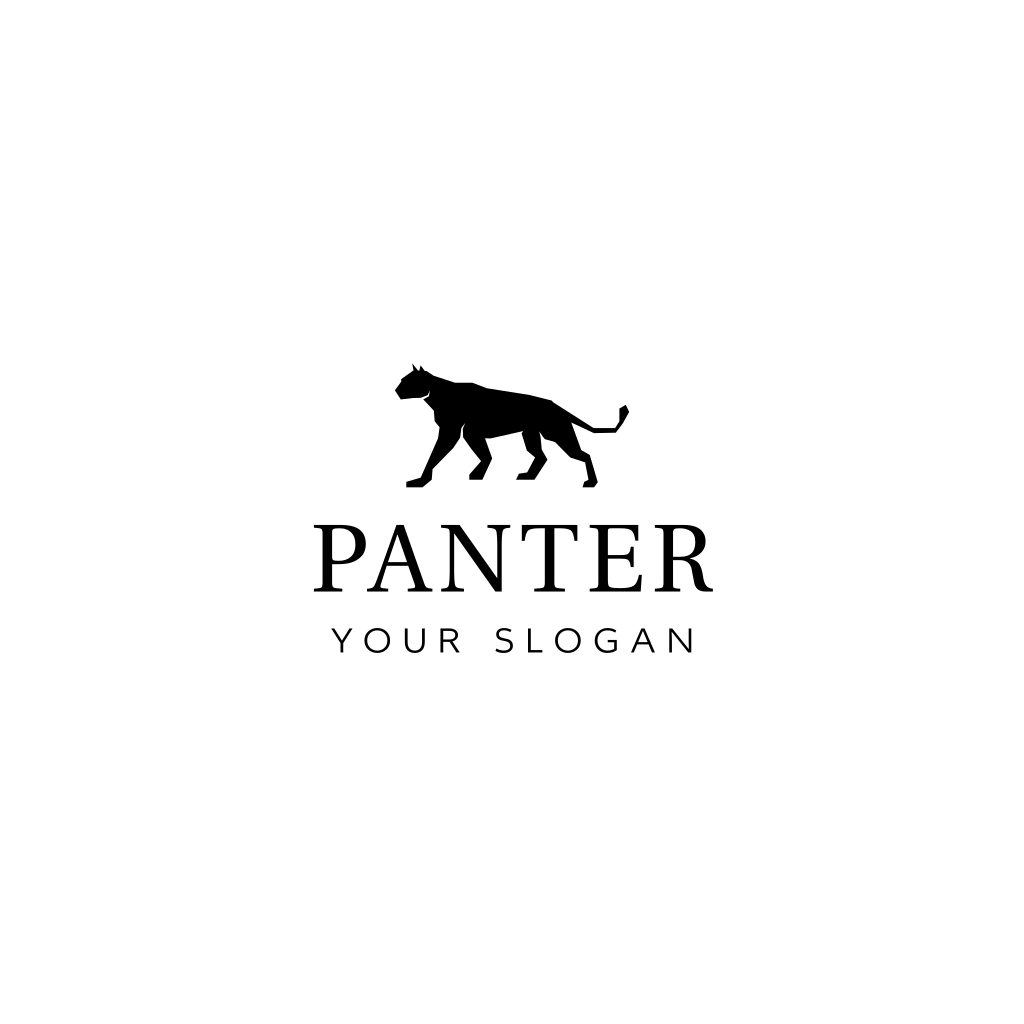 Schwarzes Panther-logo