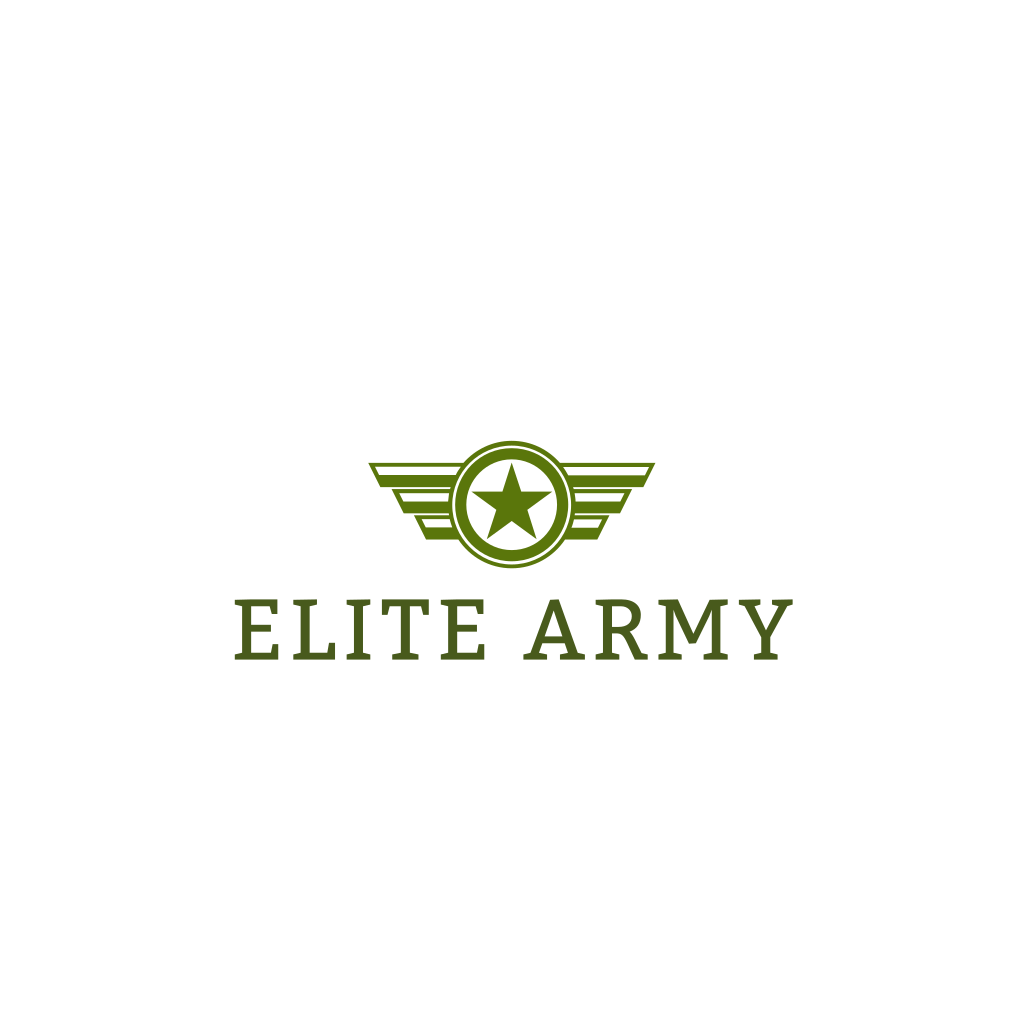 Logotipo Del Ejército Estrella Verde