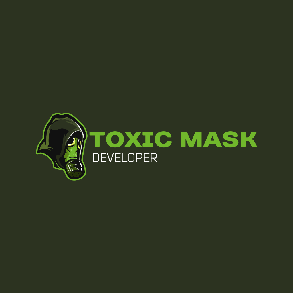 Противогаз Токсичный Логотип
