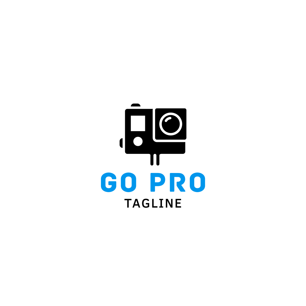 Logo Gopro Nero